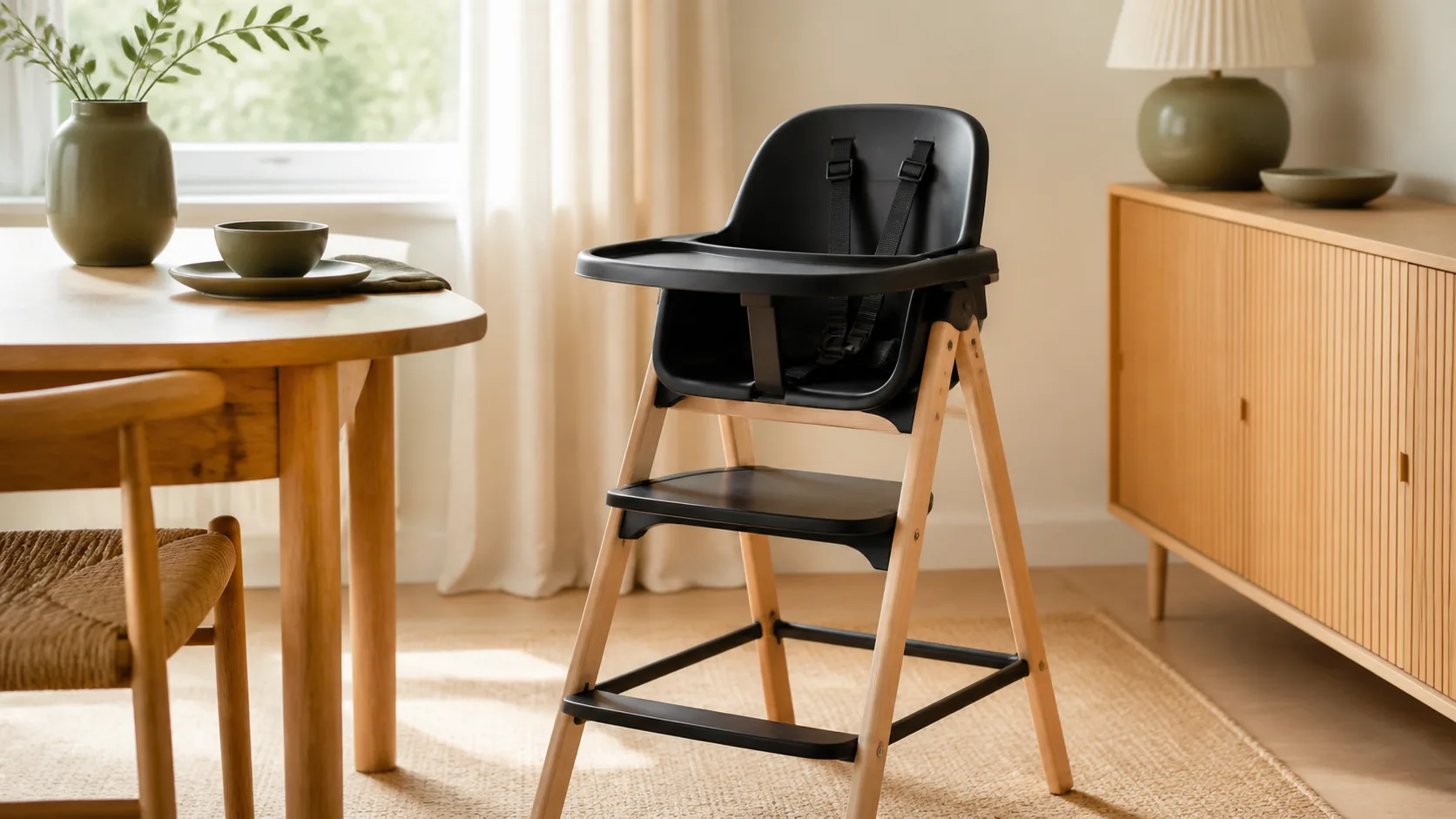 Cybex Lemo højstol med babytilbehør