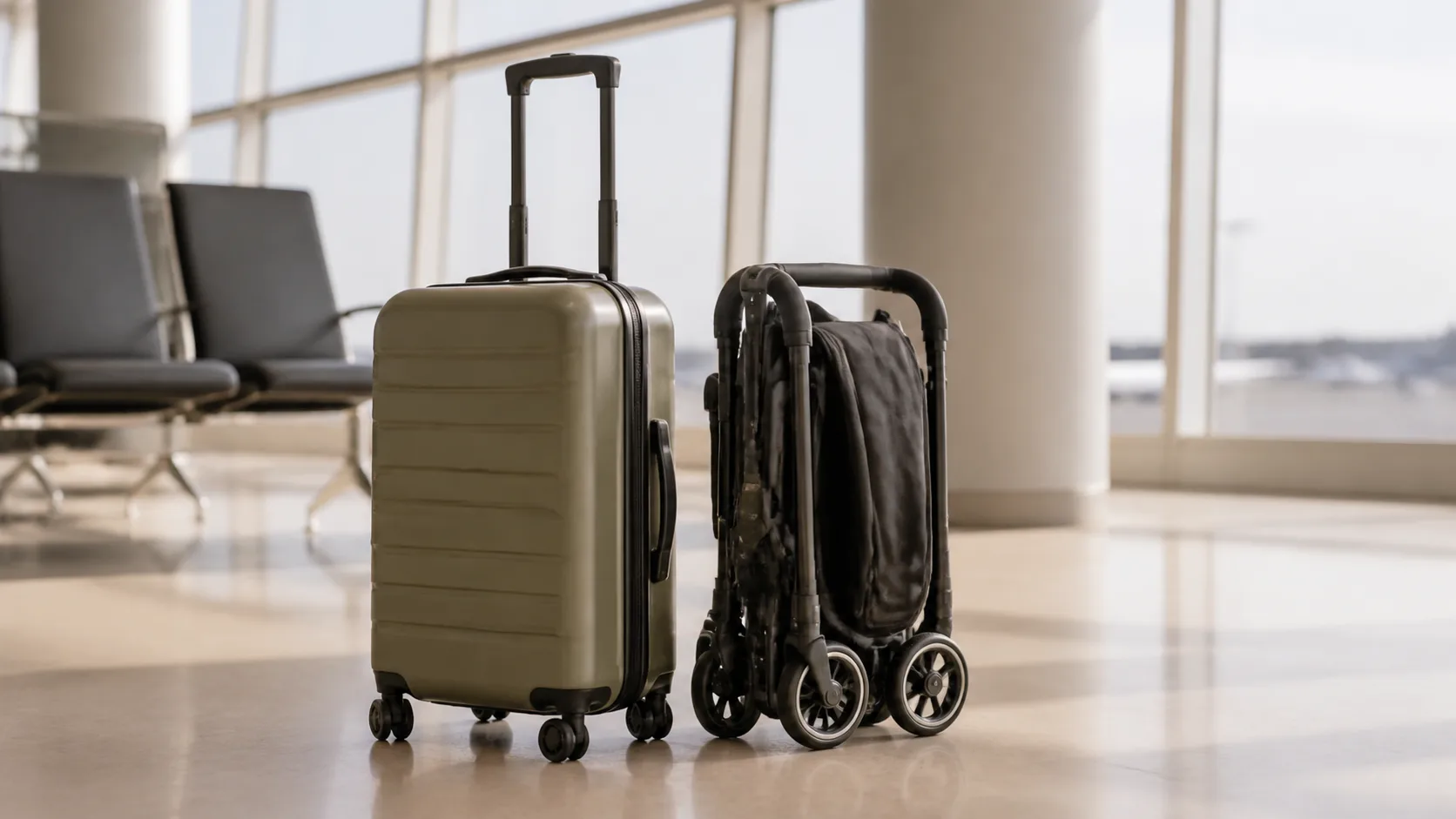 Kompakt Cybex-klapvogn til rejse