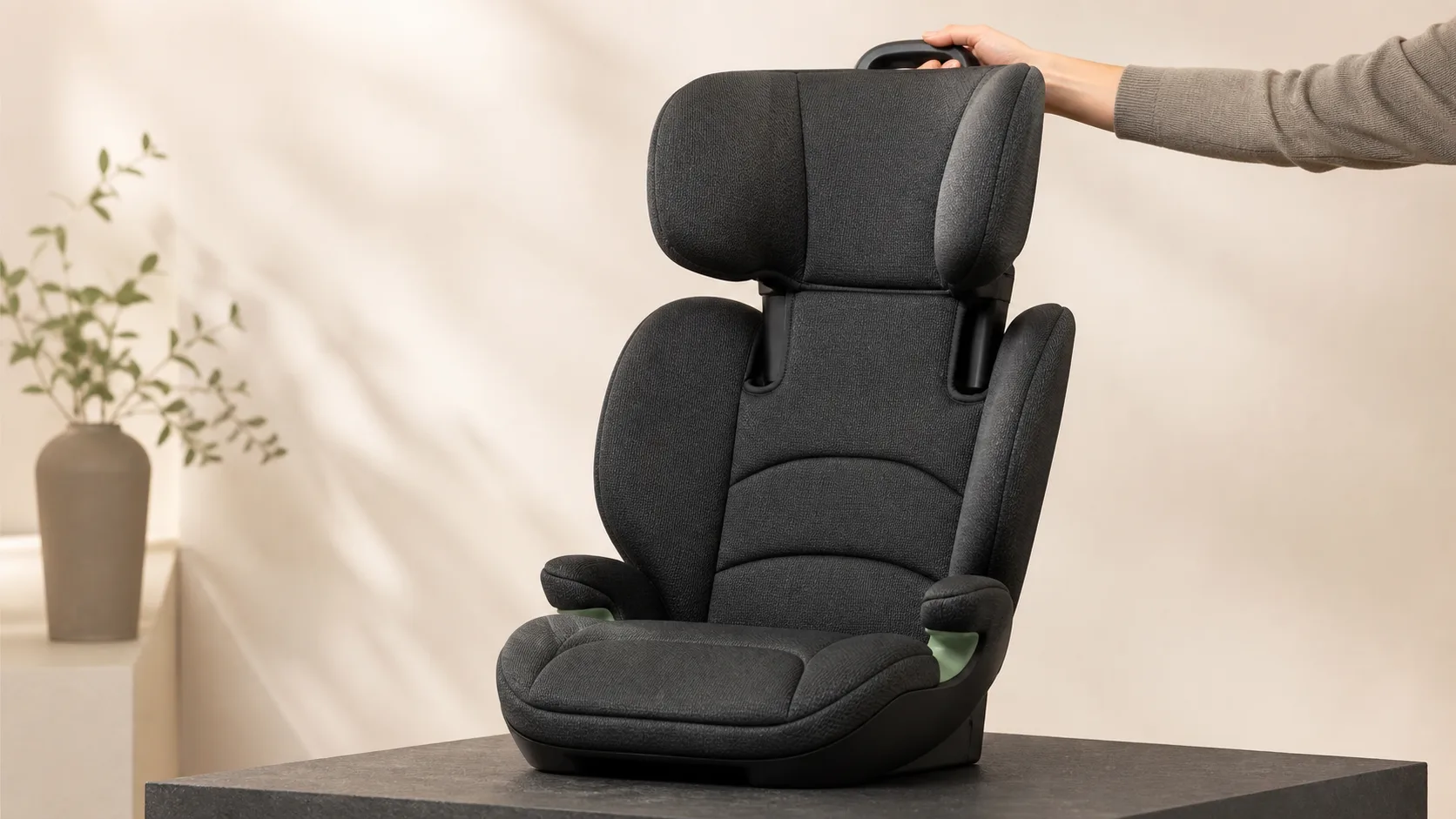Cybex Solution selepude med justerbar nakkestøtte